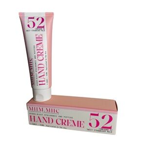 MIIM MIIC 52 Sweet Strawberry Milk Hand Cream Creme Lotion 4oz Hyaluronic